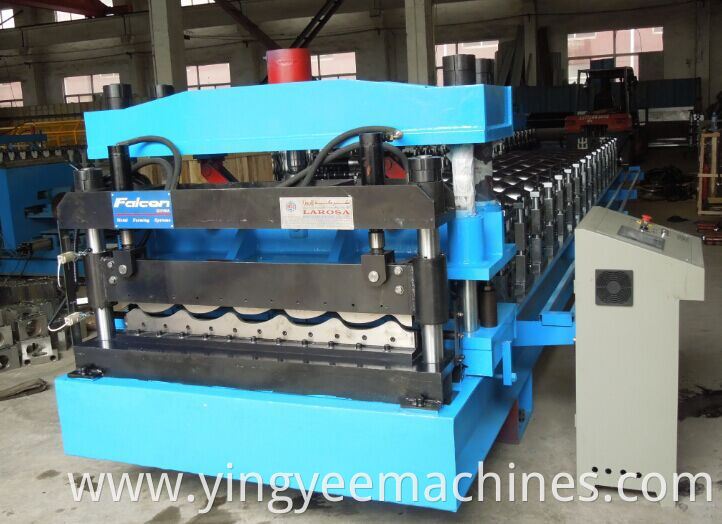 High quality steel glazed tile roll forming machine/roofing sheet roll forming machine/hot sale in Africa